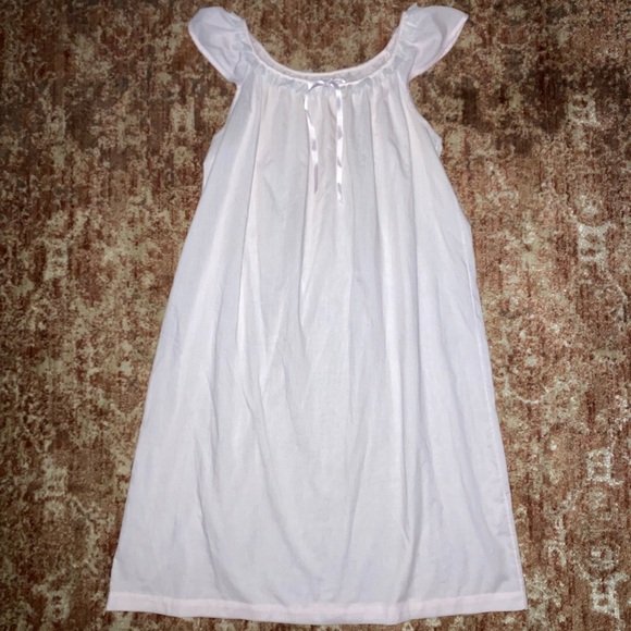 Baby Pink Cotton Chemise - Picture 2 of 4